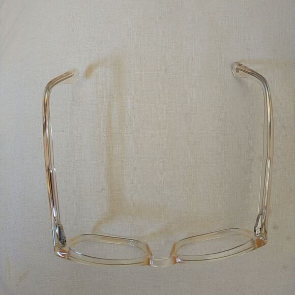 HACKETT BESPOKE Eyeglass Frames HEB091 353 Yellow Clear Rectangular 53-19-145 - Picture 3 of 12